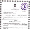 CITC Registration Certificate